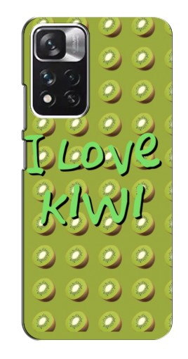 Чехол с принтом «Love Kiwi» для Xiaomi Redmi Note 11 Pro