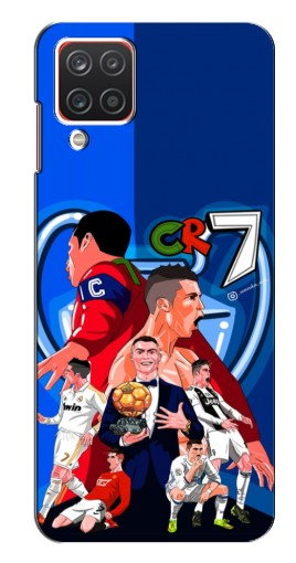 Чехол с картинкой «CR7» для Samsung Galaxy A12 (2021)