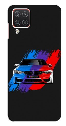 Чехол с картинкой «Красочный BMW» для Samsung Galaxy A12 (2021)