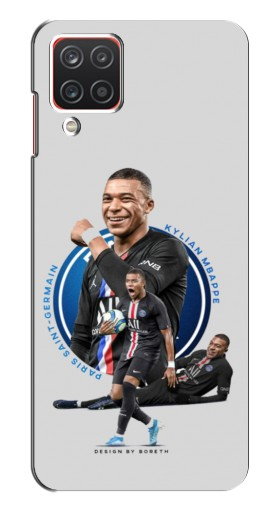 Силиконовый чехол с изображением «Kylian Mbappe» для Samsung Galaxy A12 (2021)