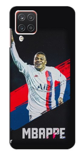 Силиконовый чехол с изображением «Mbappe в ПСЖ» для Samsung Galaxy A12 (2021)