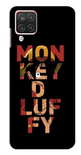 Силиконовый чехол с изображением «Monky d Luffy» для Samsung Galaxy A12 (2021)