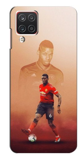 Чехол с печатью «Pogba с Манчестера»  для Samsung Galaxy A12 (2021)