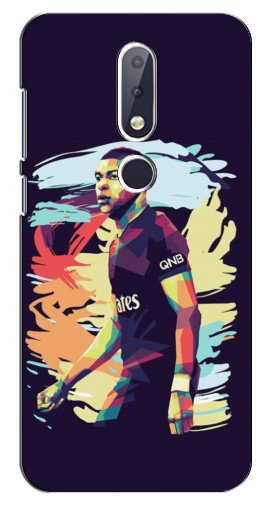 Чехол с печатью «ART Mbappe»  для Nokia 6.1 Plus