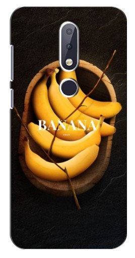 Чехол с принтом «Banana» для Nokia 6.1 Plus