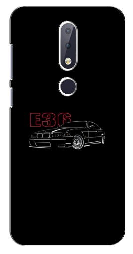 Чехол с картинкой «BMW E36» для Nokia 6.1 Plus