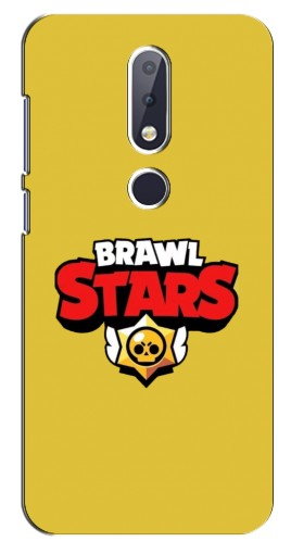 Чехол с печатью «Brawl Logo»  для Nokia 6.1 Plus