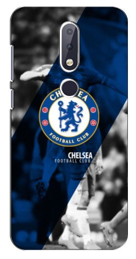 Силиконовый чехол с изображением «Club Chelsea» для Nokia 6.1 Plus