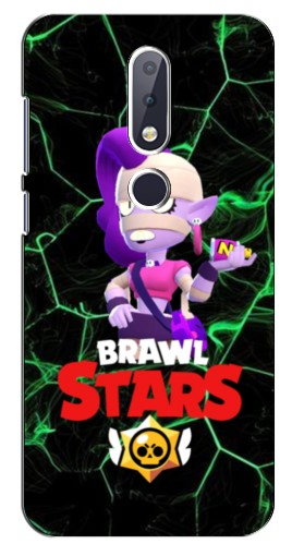 Чехол с картинкой «Emz Brawl Stars» для Nokia 6.1 Plus