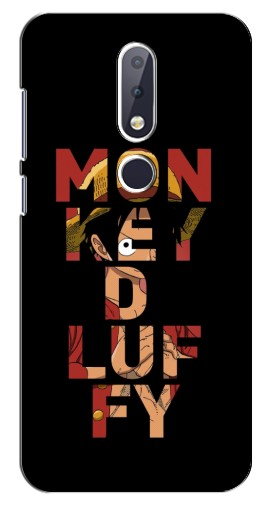 Чехол с принтом «Monky d Luffy» для Nokia 6.1 Plus