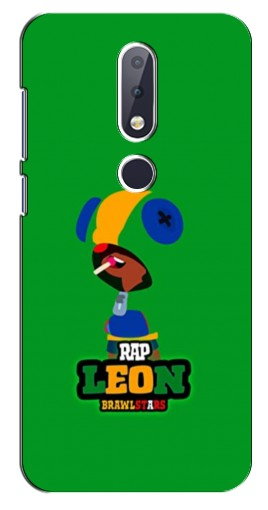 Чехол с печатью «RAP Leon»  для Nokia 6.1 Plus