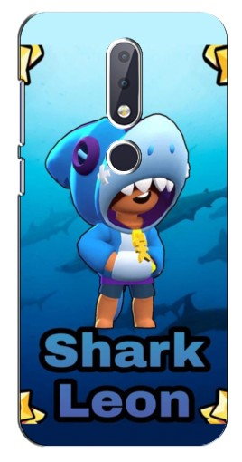 Чехол с картинкой «Shark Leon» для Nokia 6.1 Plus