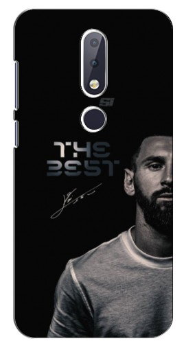 Чехол с принтом «The Best Messi» для Nokia 6.1 Plus