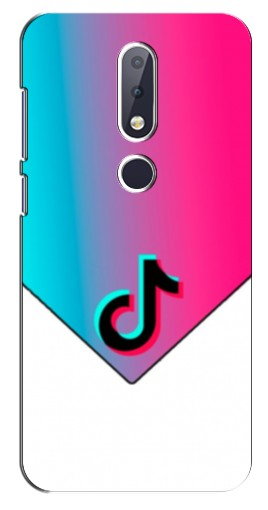 Чехол с принтом «Tiktok Logo» для Nokia 6.1 Plus