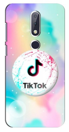 Чехол с печатью «TikTok принт»  для Nokia 6.1 Plus