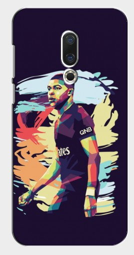 Чехол с принтом «ART Mbappe» для Meizu 15