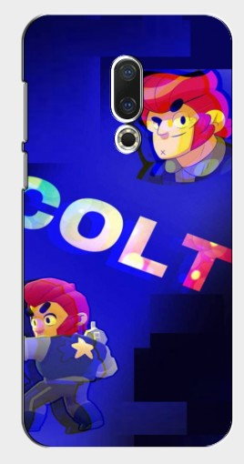 Силиконовый чехол с изображением «Colt шпион» для Meizu 15