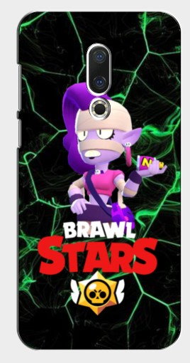 Силиконовый чехол с изображением «Emz Brawl Stars» для Meizu 15