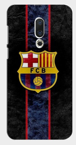 Чехол с печатью «FCB»  для Meizu 15