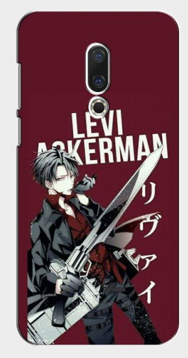 Силиконовый чехол с изображением «levi Ackerman» для Meizu 15