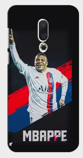 Чехол с печатью «Mbappe в ПСЖ»  для Meizu 15