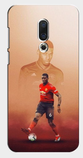 Чехол с картинкой «Pogba с Манчестера» для Meizu 15