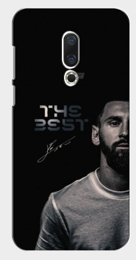 Силиконовый чехол с изображением «The Best Messi» для Meizu 15