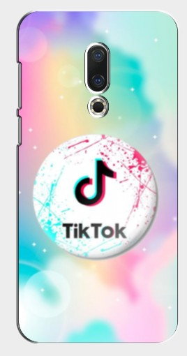 Чехол с печатью «TikTok принт»  для Meizu 15