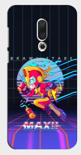 Чехол с печатью «Brawl MAX»  для Meizu 16 Plus