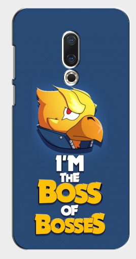 Чехол с принтом «Gold Boss» для Meizu 16 Plus