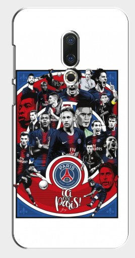 Чехол с картинкой «Команда PSG» для Meizu 16 Plus