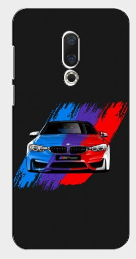 Чехол с печатью «Красочный BMW»  для Meizu 16 Plus