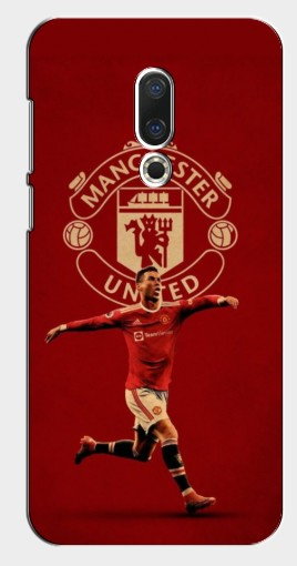 Чехол с принтом «Ronaldo в МЮ» для Meizu 16 Plus