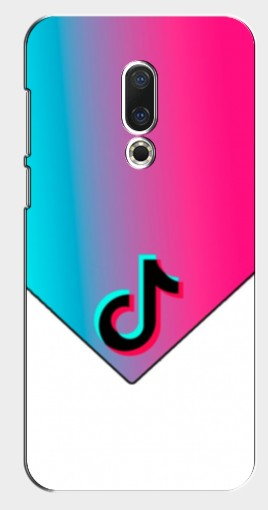 Чехол с печатью «Tiktok Logo»  для Meizu 16 Plus