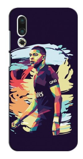 Чехол с печатью «ART Mbappe»  для Meizu 16s