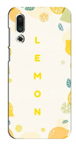 Силиконовый чехол с изображением «Lemon» для Meizu 16s