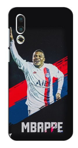 Чехол с печатью «Mbappe в ПСЖ»  для Meizu 16s