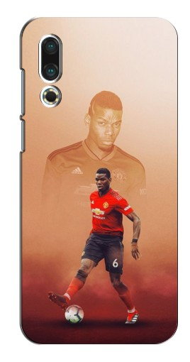 Силиконовый чехол с изображением «Pogba с Манчестера» для Meizu 16s