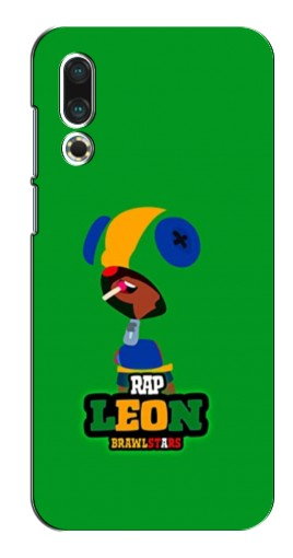 Силиконовый чехол с изображением «RAP Leon» для Meizu 16s