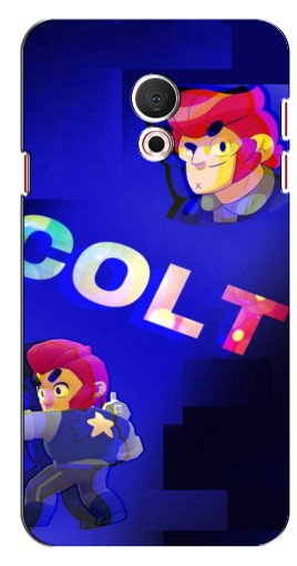 Силиконовый чехол с изображением «Colt шпион» для Meizu M15