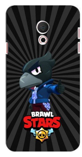 Чехол с принтом «Crow Brawl Stars» для Meizu M15