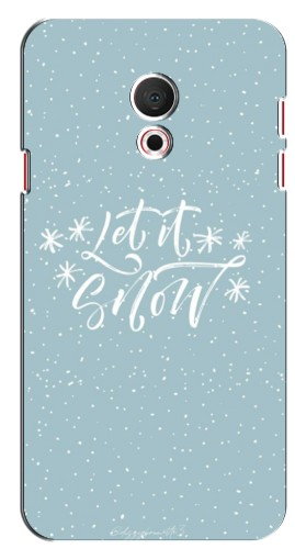 Чехол с картинкой «Let it Snow» для Meizu M15