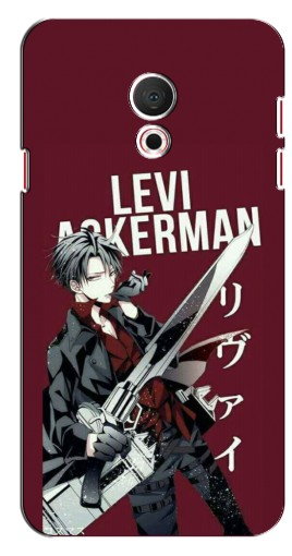 Чехол с печатью «levi Ackerman»  для Meizu M15