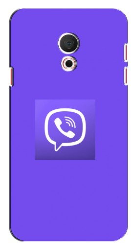 Чехол с принтом «Лого Viber» для Meizu M15