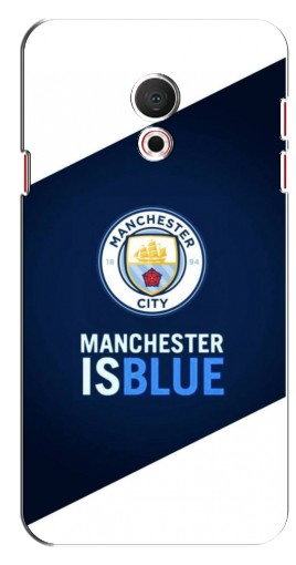 Чехол с печатью «Manchester is Blue»  для Meizu M15