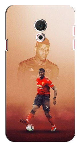 Чехол с картинкой «Pogba с Манчестера» для Meizu M15