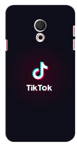 Чехол с принтом «TikTok темный» для Meizu M15