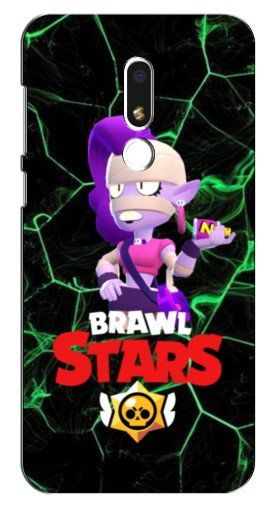 Силиконовый чехол с изображением «Emz Brawl Stars» для Meizu M8 Lite