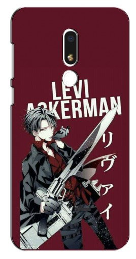 Чехол с принтом «levi Ackerman» для Meizu M8 Lite