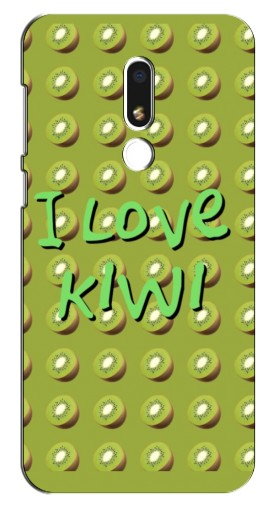 Чехол с печатью «Love Kiwi»  для Meizu M8 Lite